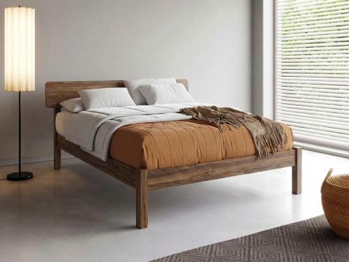 deco bed walnut
