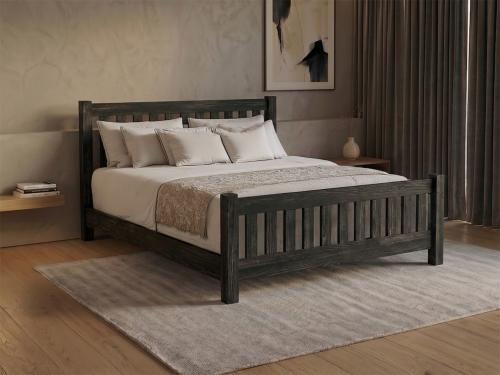 Cama baja negra Bradgate de Get Laid Beds