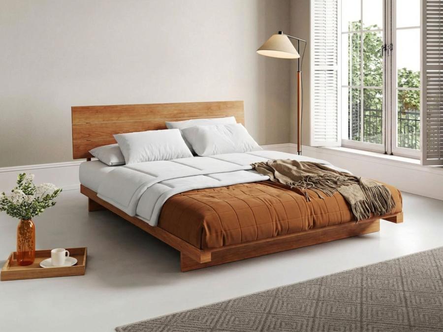 Low Fuji Attic Bed Cherry