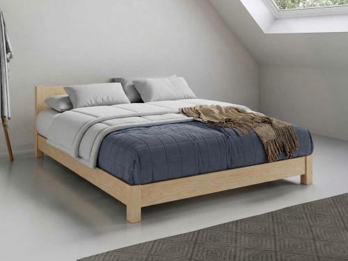 low oriental bed space saver maple