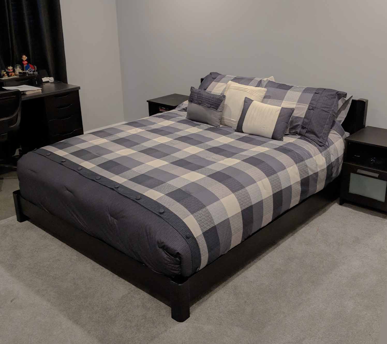 Colores neutros para la decoracion dormitorio principal moderna