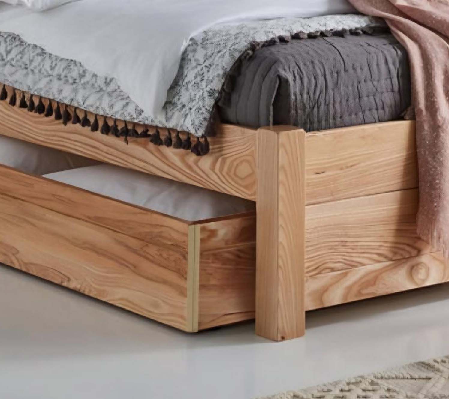ideas de almacenamiento para dormitorios pequeños Cuando el almacenamiento se convierte en parte de la arquitectura